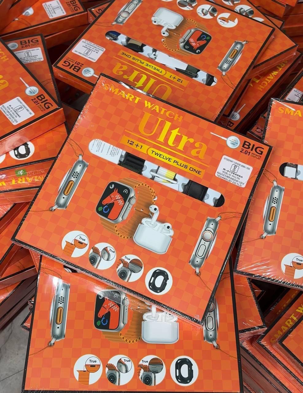12 Straps ULTRA Watch + Airpods Tws Ultra Combo